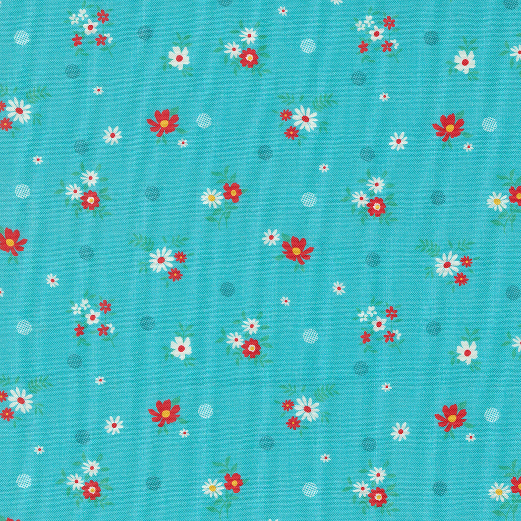 Julia - Turquoise - Yardage