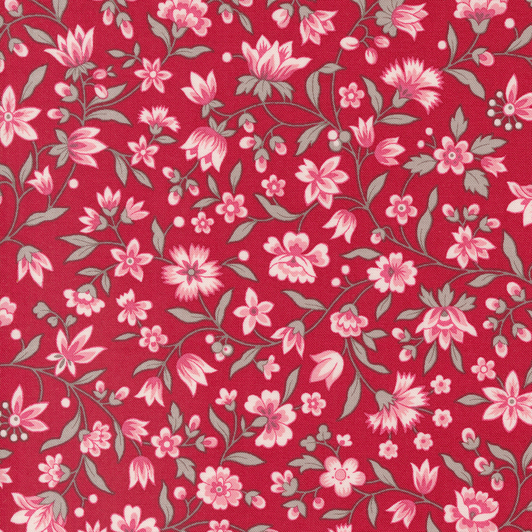 My Summer House Summer Flowers - Rose - Yardage