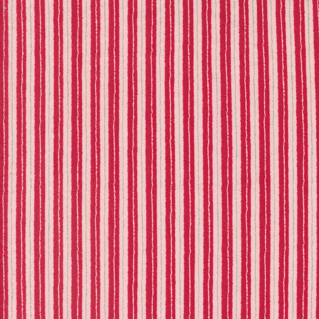 My Summer House Summer Stripes - Rose - Yardage