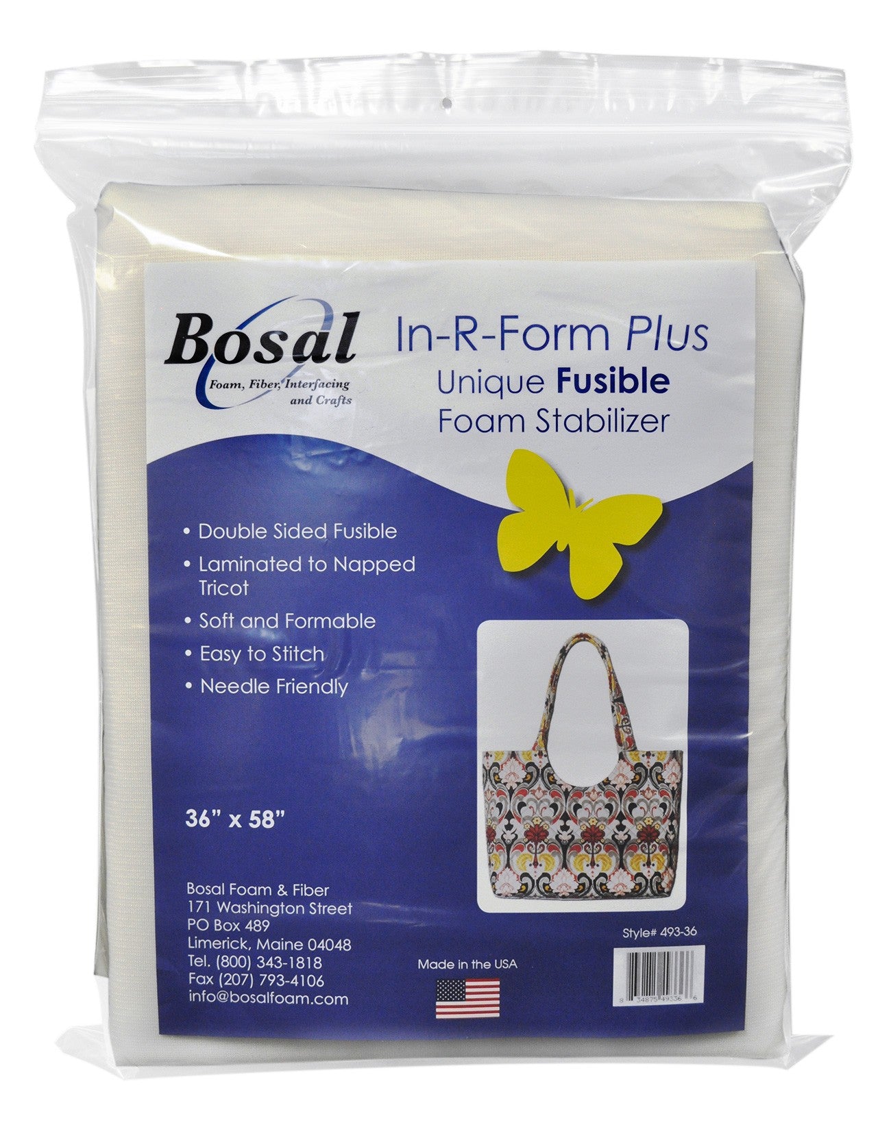 In-R-Form Foam Stabilizer - Double Sided Fusible 36in x 58in