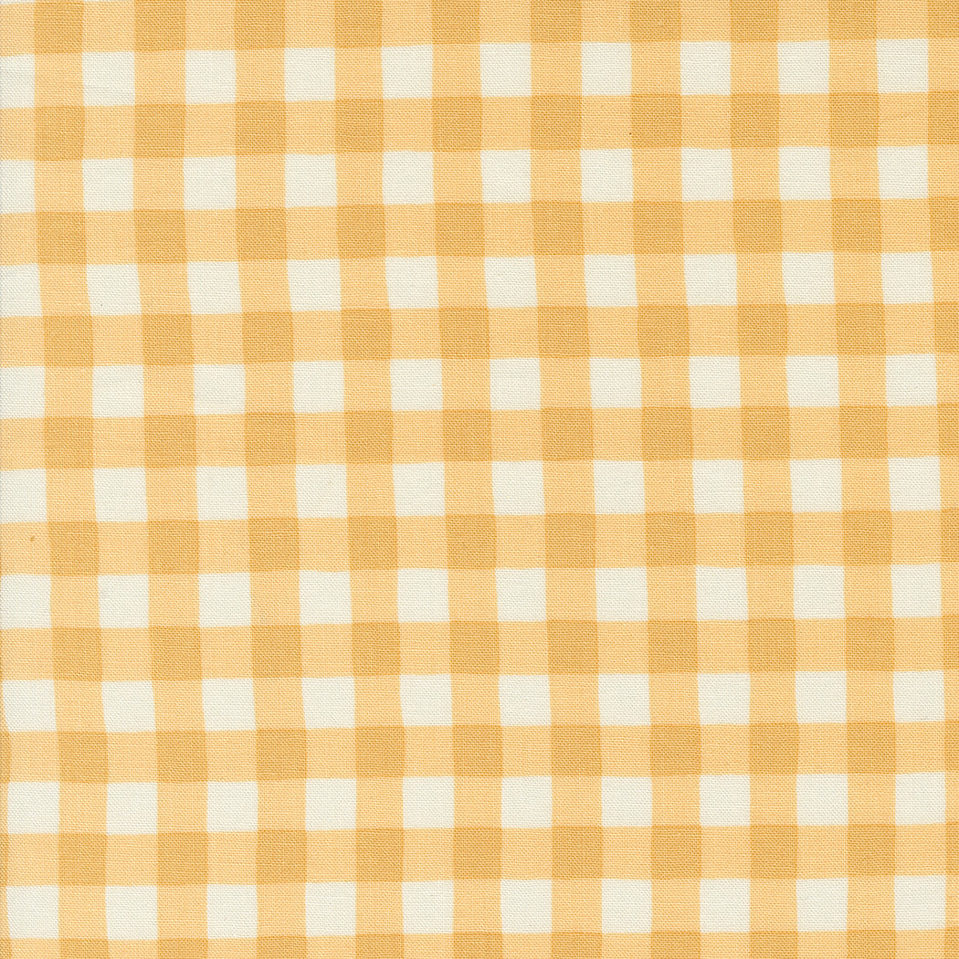 Willows Farm Farm House Gingham - Sunshine - Yardage