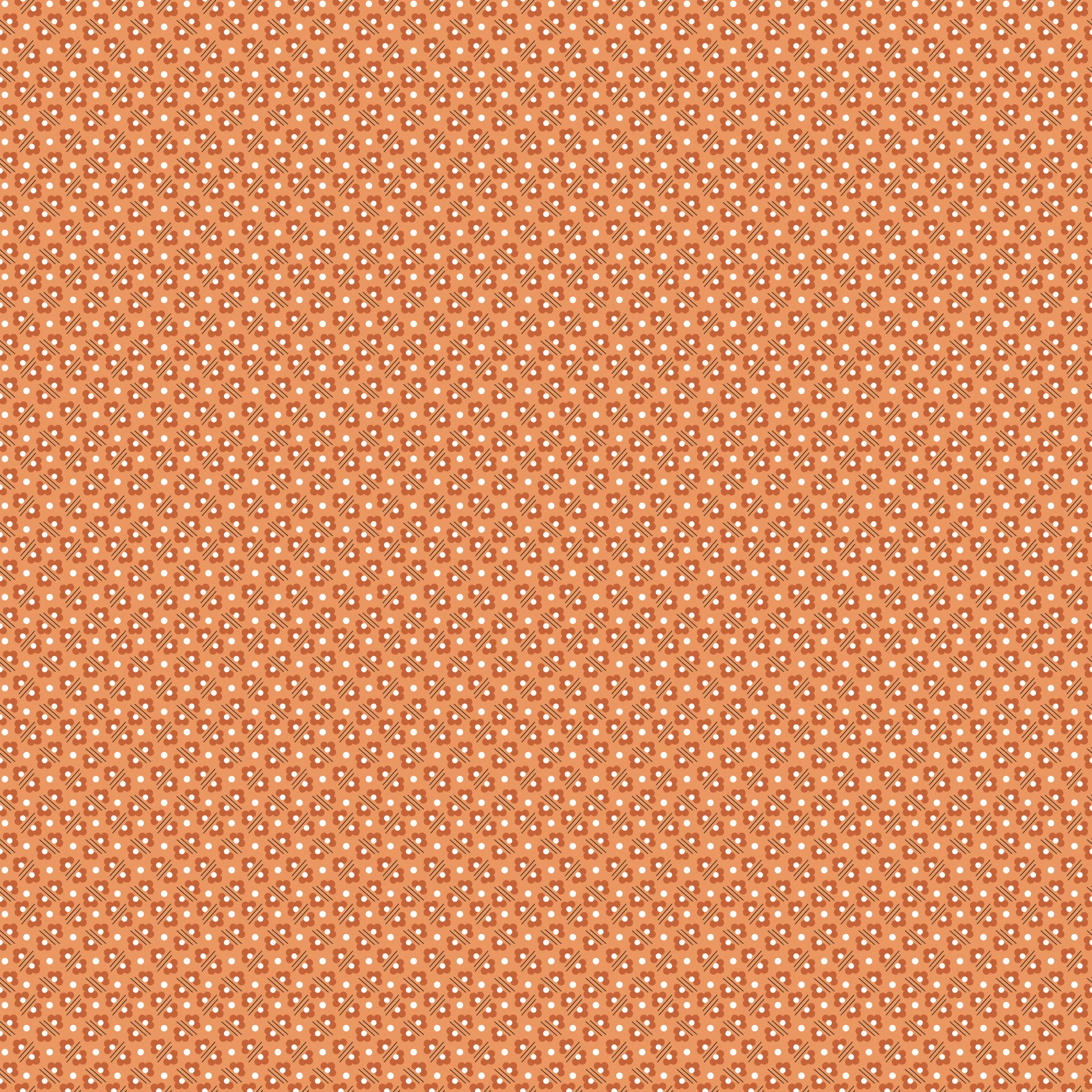 Calico Flowerbed - Yam - Yardage - The Quilter's Block, LLC