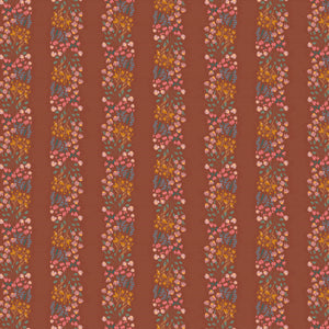 Feels Like Home Flower Beds - Copper - Yardage