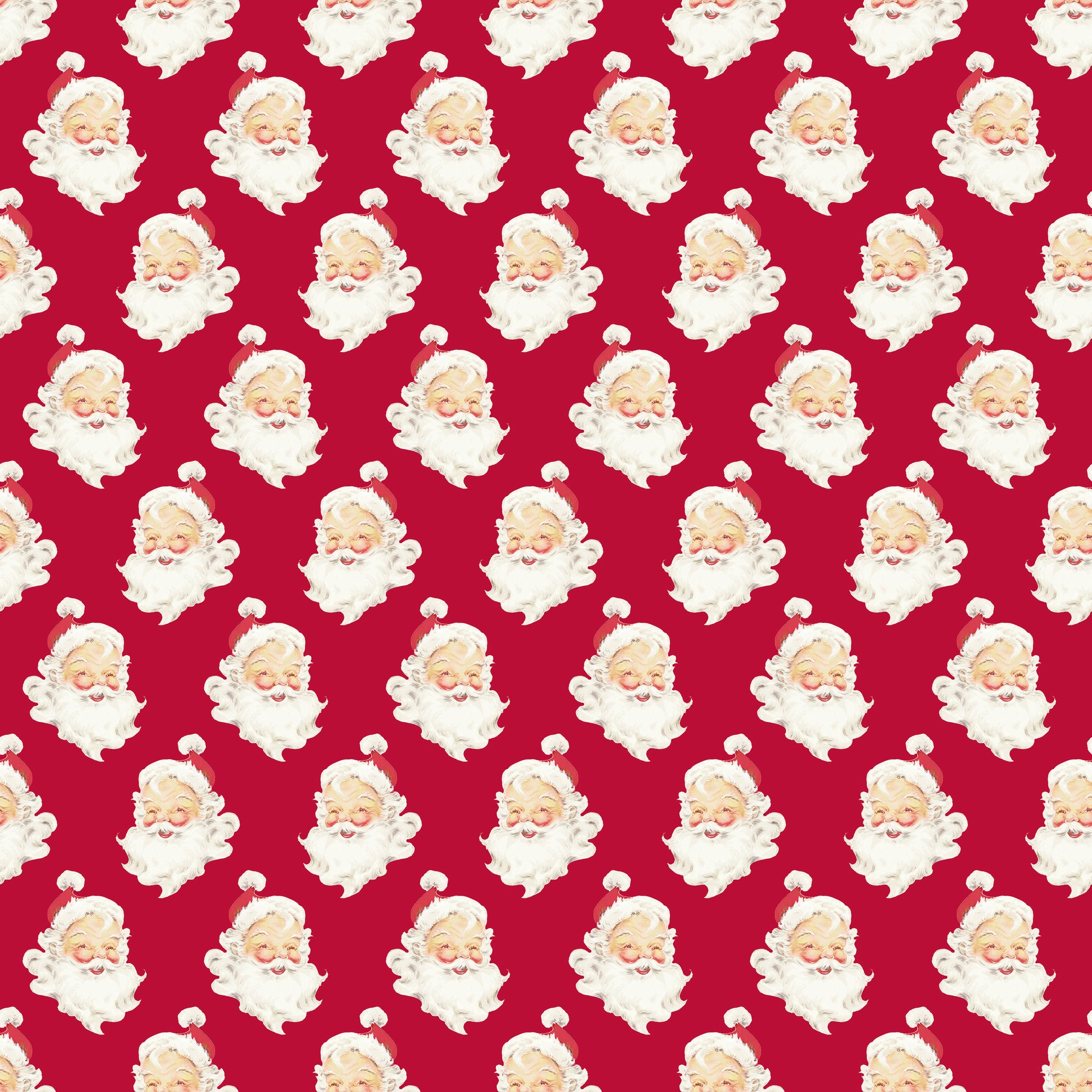 Merry Little Christmas - Santa Red - Yardage