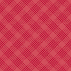 Merry Little Christmas - Plaid Red - Yardage