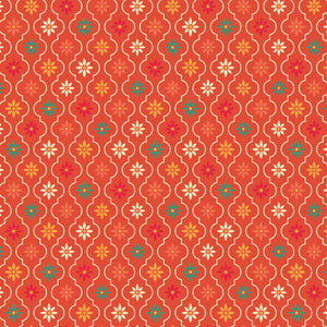 Autumn Afternoon Moroccan Tile - Autumn - Yardage