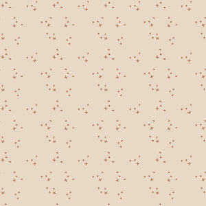 Pumpkin Spice Sparkle - Ivory - Yardage