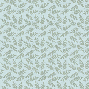 Garden Dreams Leaves - Mist - Yardage