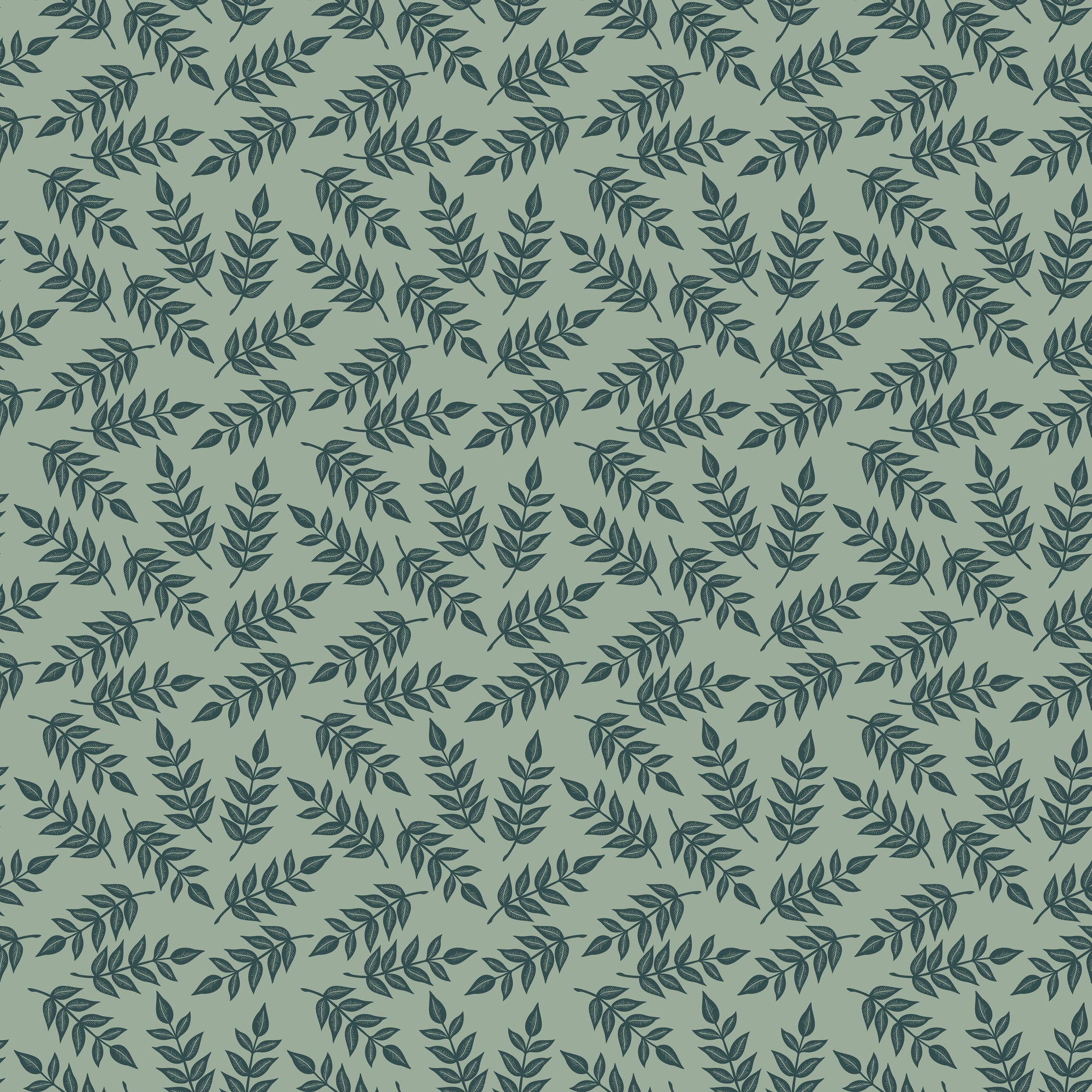 Garden Dreams Leaves - Sage - Yardage