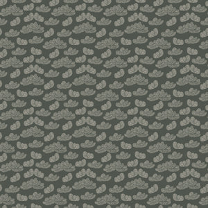 Garden Dreams Clouds - Evergreen - Yardage