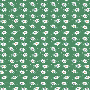 Always In Season Lazy Daisy - Green - Yardage