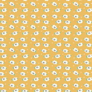 Always In Season Lazy Daisy - Yellow - Yardage