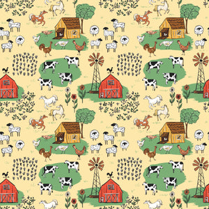 Farm Livin' Main - Sunshine - Yardage