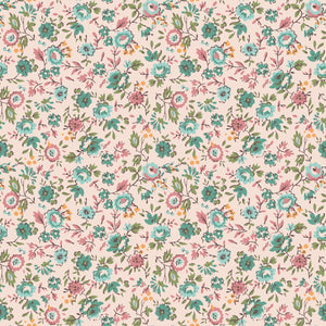 Piece & Plenty Floral - Sea Glass - Yardage