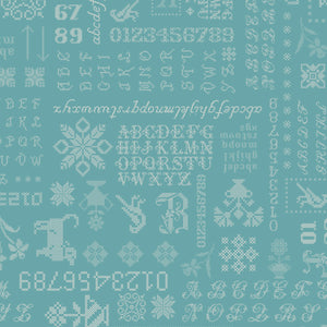 Piece & Plenty Sampler - Raindrop - Yardage