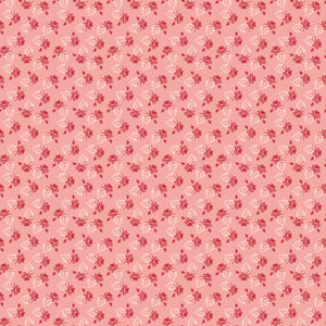 Piece & Plenty Rose - Coral - Yardage