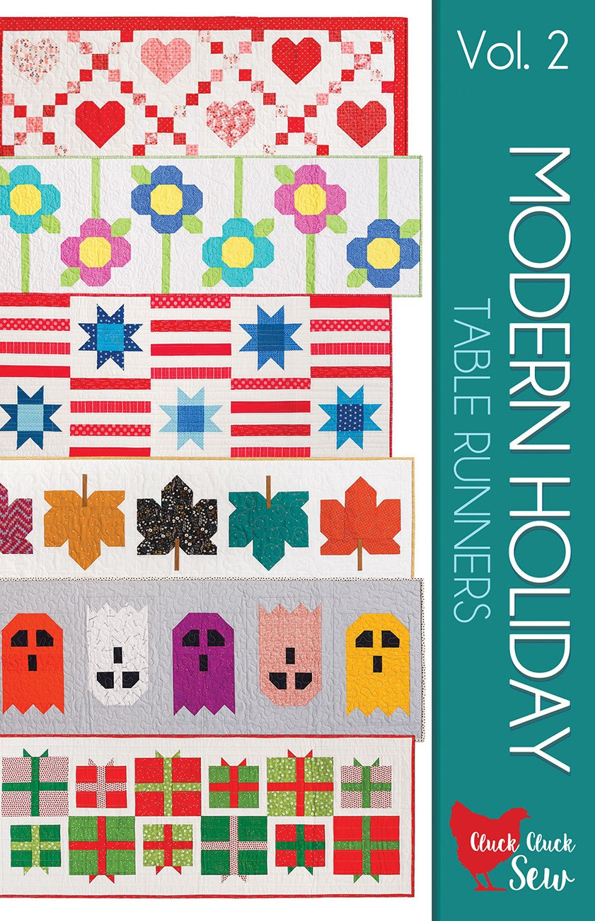 Modern Holiday Table Runners Volume 2 Pattern