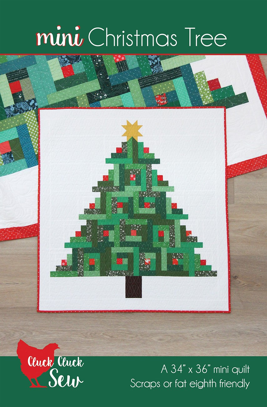 Mini Christmas Tree Quilt Pattern