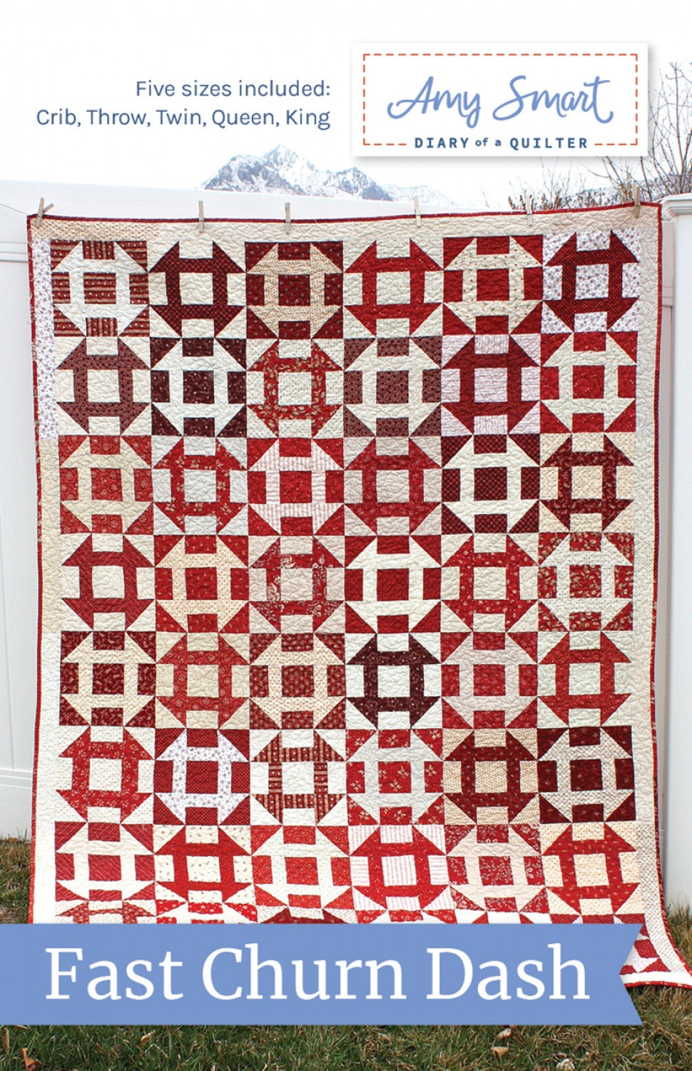 Fast Churn Dash Quilt Pattern