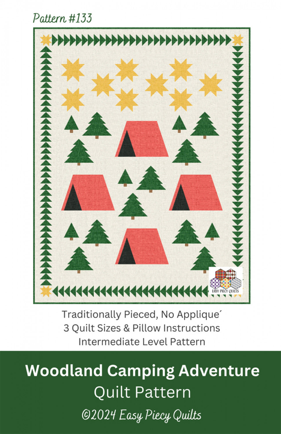 Woodland Camping Adventure Quilt Pattern