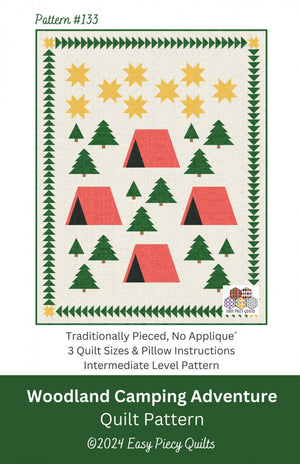 Woodland Camping Adventure Quilt Pattern