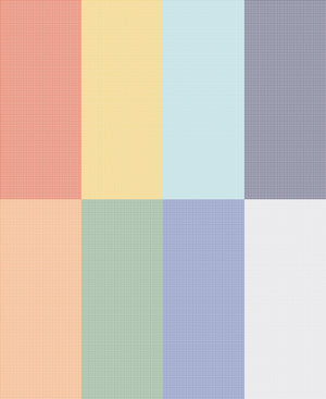 Always In Season Gingham Fat Eighth - Multi - Per Panel