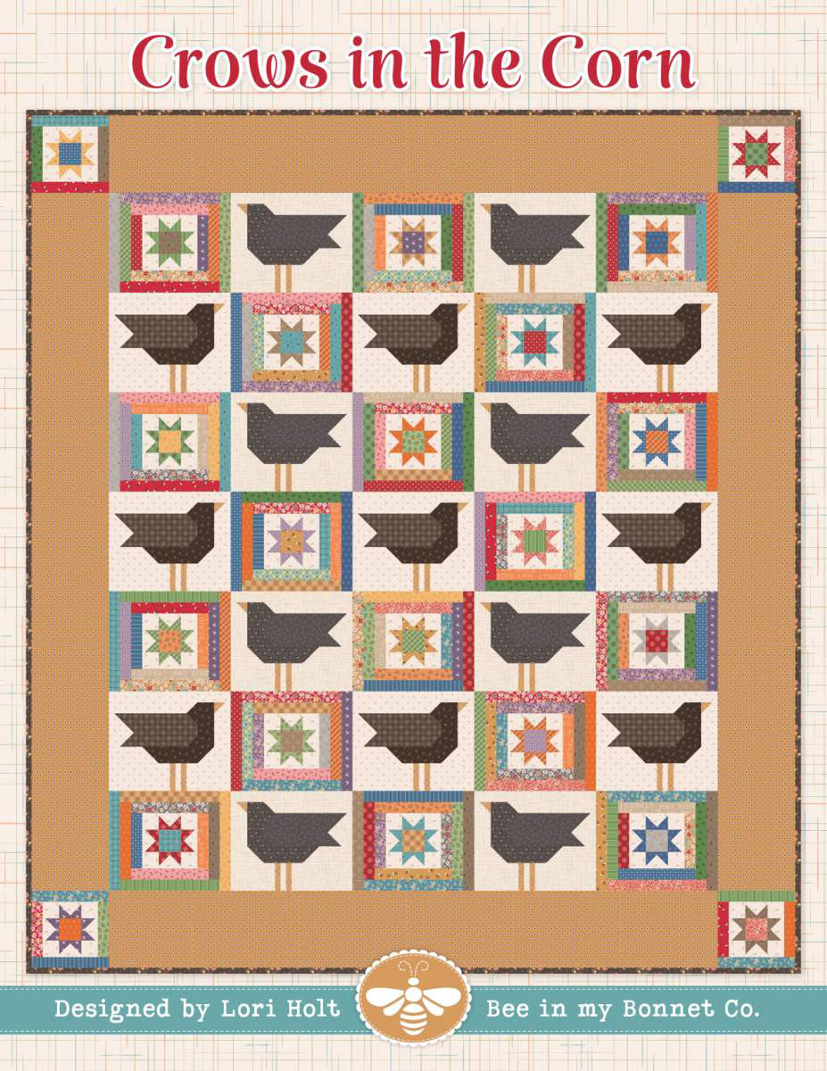 Crows in the Corn Quilt Pattern