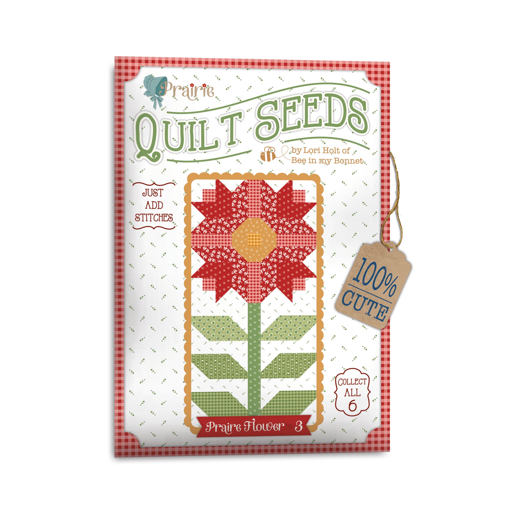 Lori Holt Prairie Quilt Seeds™ Pattern Prairie Flower 3