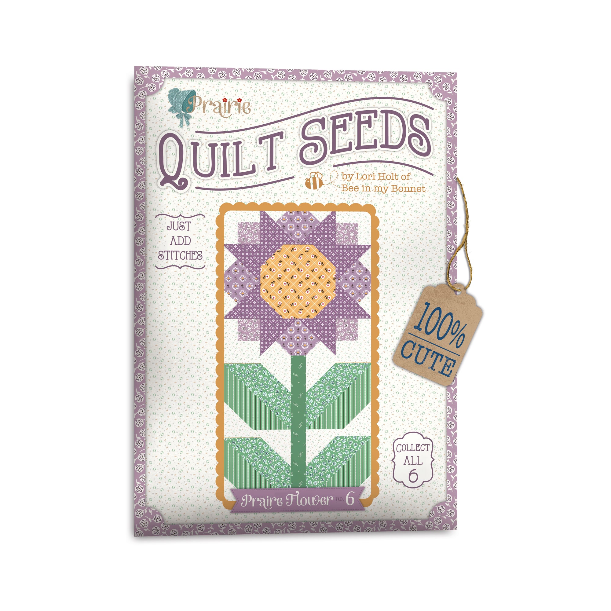 Lori Holt Prairie Quilt Seeds™ Pattern Prairie Flower 6