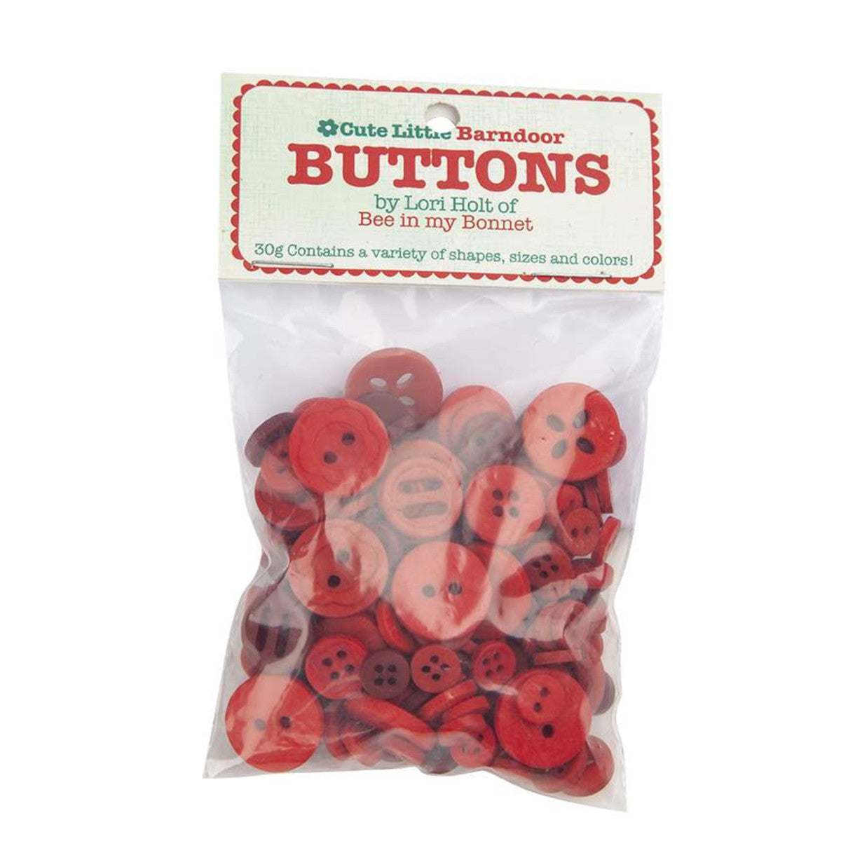 Cute Little Buttons - Barndoor by Lori Holt