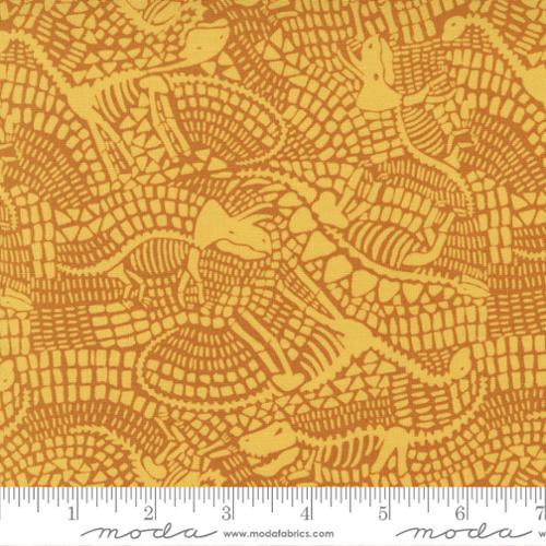 Stomp Stomp Roar - Fossil Blenders Lava - Yardage