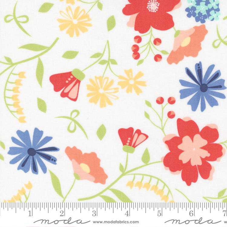 Sunwashed - County Meadow Cloud - Yardage