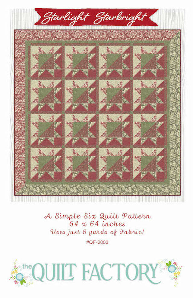 Starlight Starbright Quilt Pattern